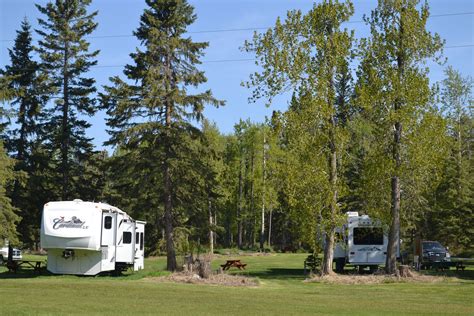 Riverview Campground Campingplatz In Rocky Mountain House Ab Kanada