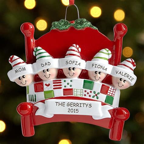 Personalised gifts for her christmas. Cozy Christmas Family Ornament | Family christmas ...