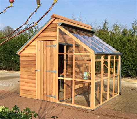 The Grow And Store Combination Shed And Greenhouse From The Potting