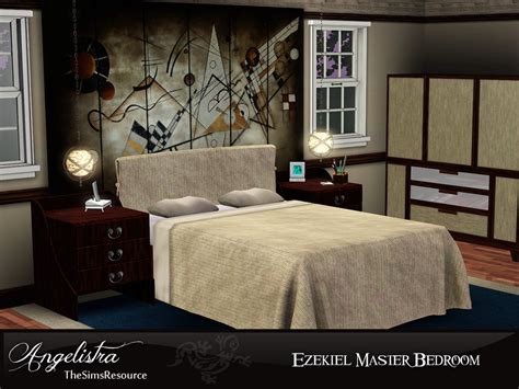 The Sims Resource Ezekiel Master Bedroom