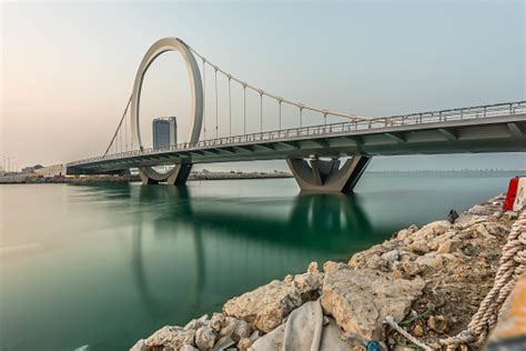 Lusail Arch Bridge Doha Qatar Stock Photo Download Image Now Istock