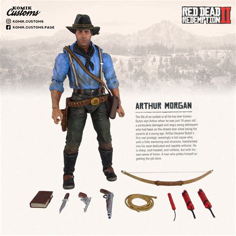 Arthur Morgan In His Summer Gunslinger Outfit My Custom 112 Scale