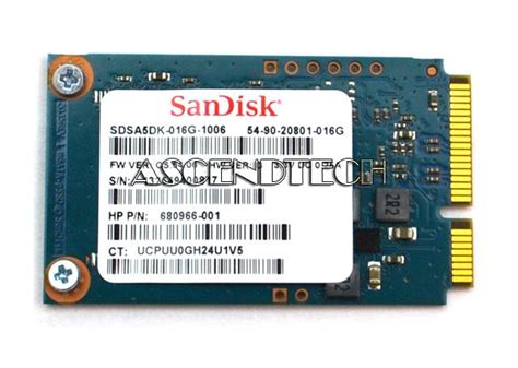 Sdsa5gk 016g 1006 Sandisk 16gb Mini Ssd Hdd 680966 001