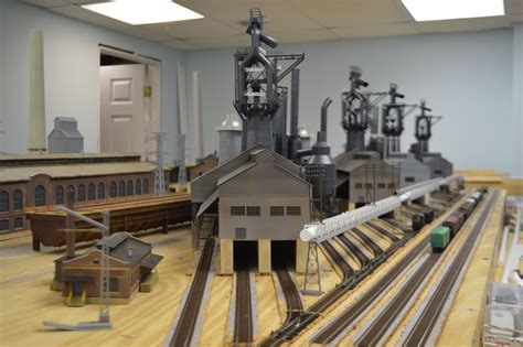 Scale Model Building Ho Model Trains Steel Mill Model Train Layouts