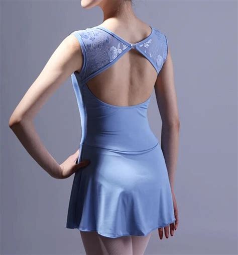 New Professional Backless Lace Ballet Leotards Dress Adult Female Ballet Jumpsuits Leotard