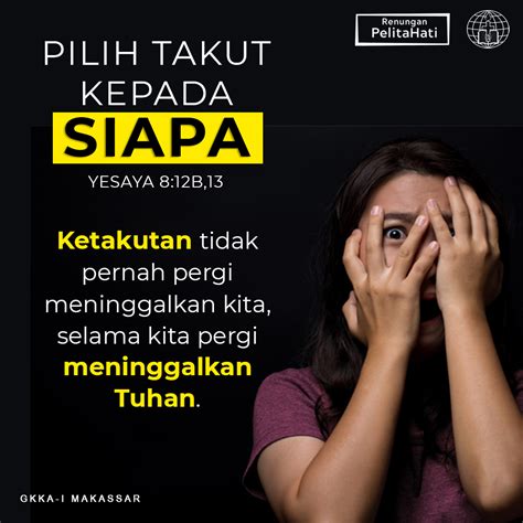 Pilih Takut Kepada Siapa Gkka Makassar