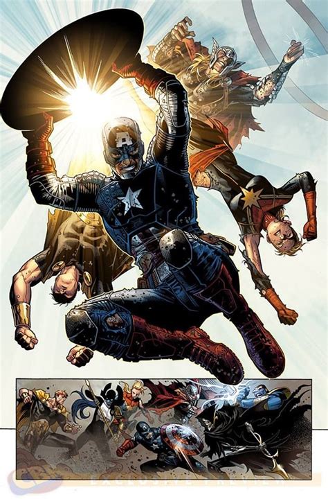 Infinity Avengers Captain America By Jim Cheung Marvel