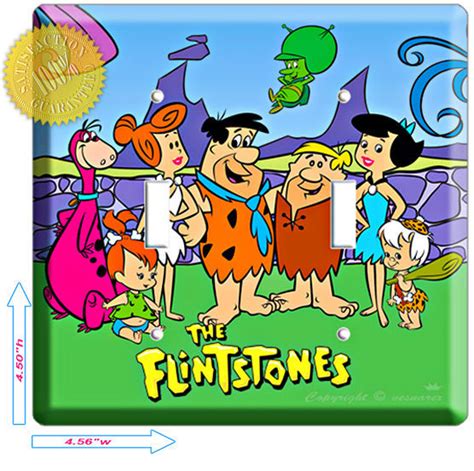 Fred Wilma Pebbles Flintstones And Barney Betty Rubbles Double Light