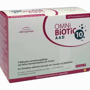 Read more about common bowel complaints! Omni Biotic 10 Aad Doppelpackung Pulver » Informationen ...