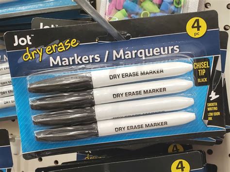 Dry Erase Markers 4 Pack Only 1 At Dollar Tree