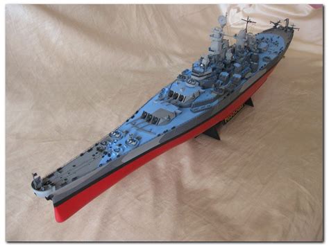 Model Of Uss Missouri Battleship Model Kits Cars Ships Airplanes