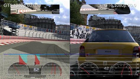 Gran Turismo 6 Vs Gt5 1080p Frame Rate Tests Youtube