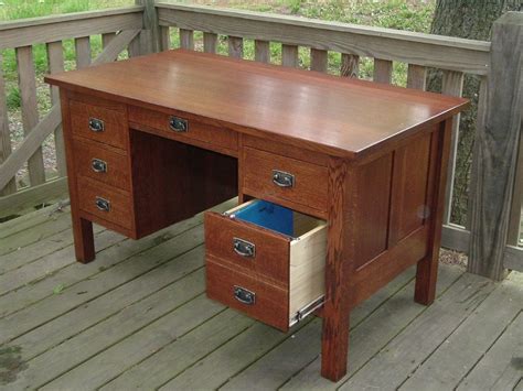 Custom Traditional Oak Home Office Desk By Ivy Lane Fine