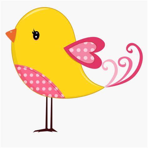 Cute Bird Svg Clipart Desenho Passarinho Fofo Png Transparent Png