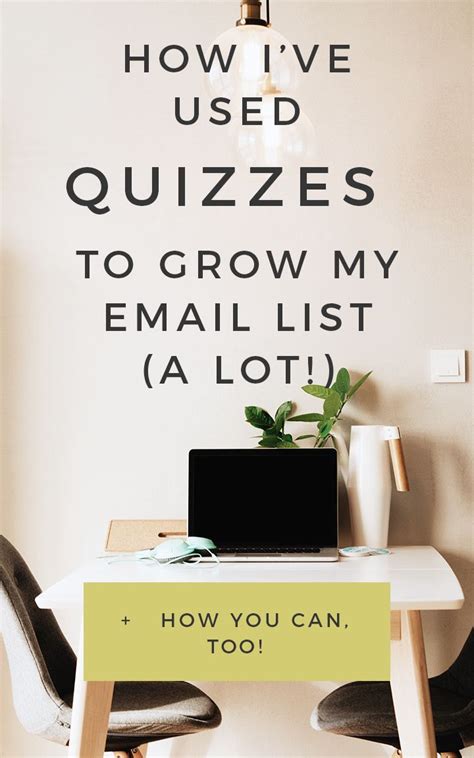 Grow Your Email List With Quizzes