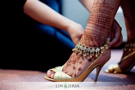 Gold High Heel Strappy Bridal Shoes Indian Shaadi