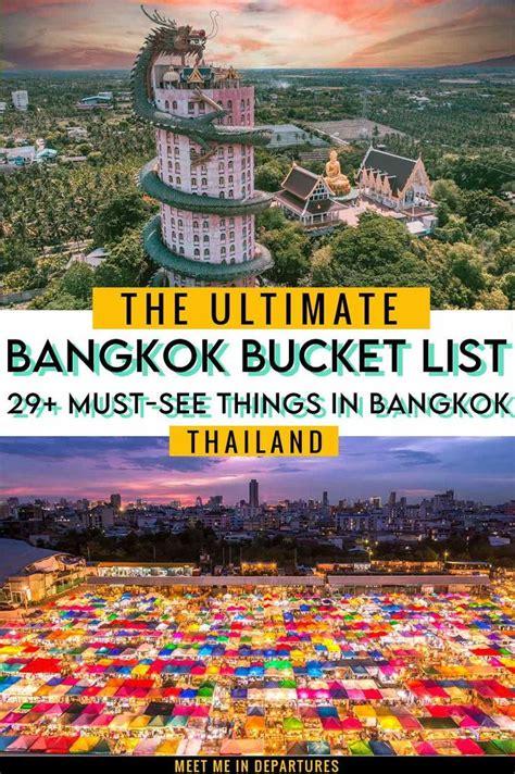 Bangkok To Do Best Places In Bangkok Bangkok Itinerary Bangkok