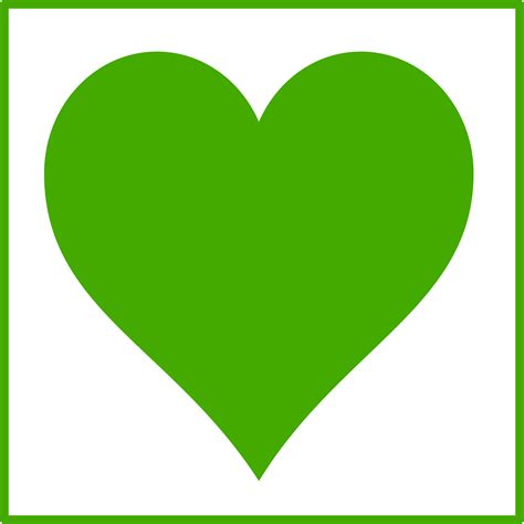 Clipart Eco Green Hearth Icon