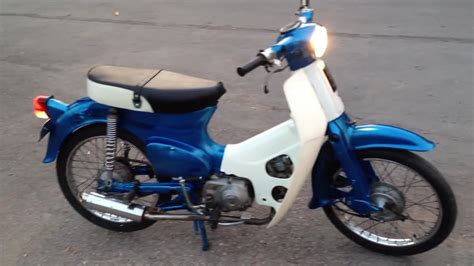 Honda C50 First Start Greece Youtube