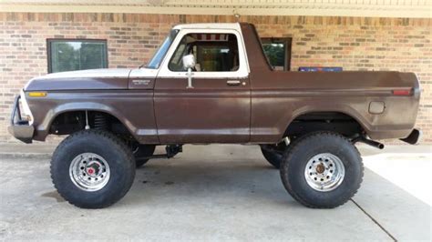 1978 Ford Bronco 429c6np205 4 Lift On 35s