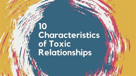 Part 1 10 Characteristics Of A Toxic Relationships Sunday Inspiration