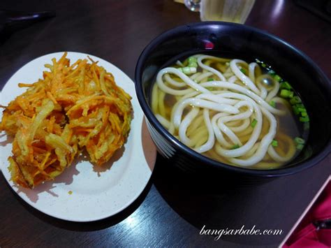 There we go for japanese udon dinner on a regular weekday. Sanuki Udon, Taman Desa - Bangsar Babe