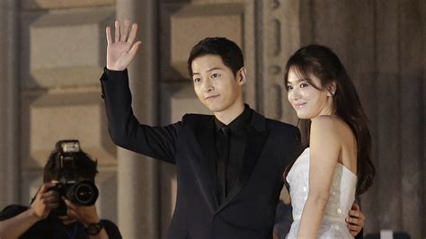 End For ‘song Song Couple As South Korean Tv Stars Seek Divorce Bt
