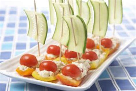 Sailboat Foods For Columbus Day B Lovely Events