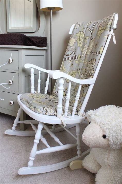 How to Make an Easy DIY Rocking Chair Cushion | Of Houses and Trees in