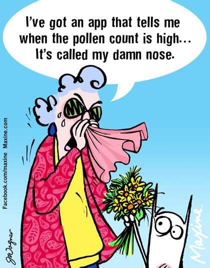 High Pollen Count Maxine Funny Cartoons Funny