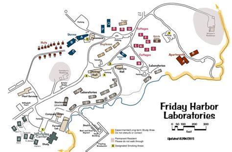 Campus Map And Getting Here Friday Harbor Laboratories