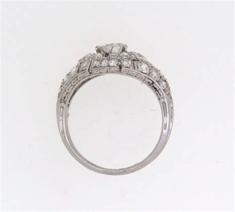 1920s Diamond Bombe Cluster Ring Berridges Jewellers Ipswich