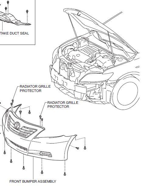 2007 Toyota Camry Parts Diagram