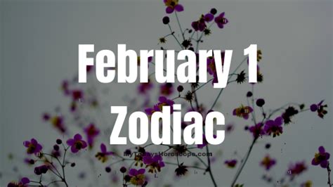Born On February 1 Zodiac Signs Horoscope Personality Life Destiny