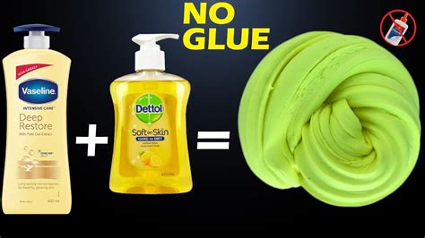 No Glue Vaseline Jelly Slimehow To Make Slime With Vaseline Jelly