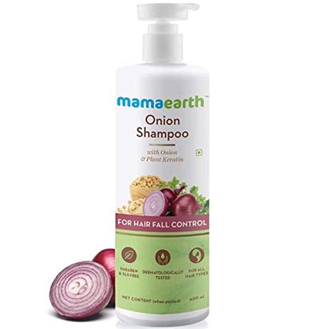 Mamaearth Onion Shampoo For Hair Growth And Hair Loss With Onion Oil