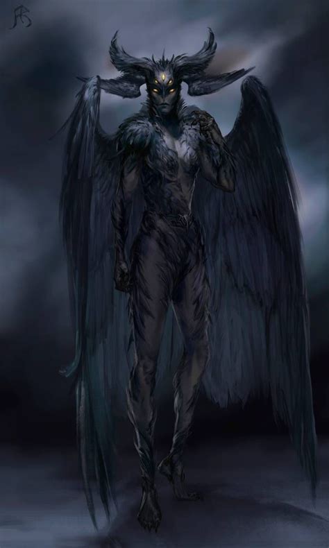 C Raven Demon By Froxtain On Deviantart Fantasy Demon Dark Fantasy