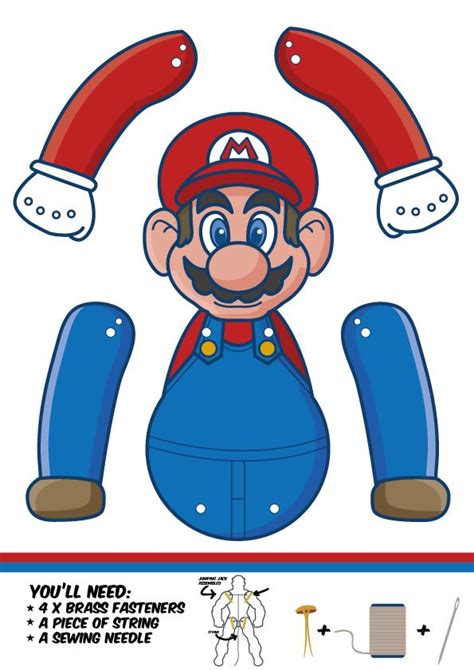 841 Best Images About Mario Brothers Printables On Pinterest Super
