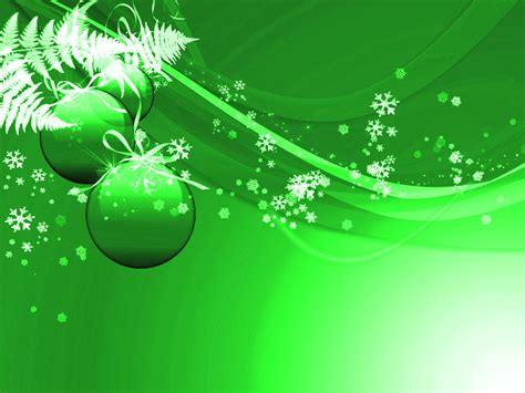 Green Christmas Wallpapers Wallpaper Cave