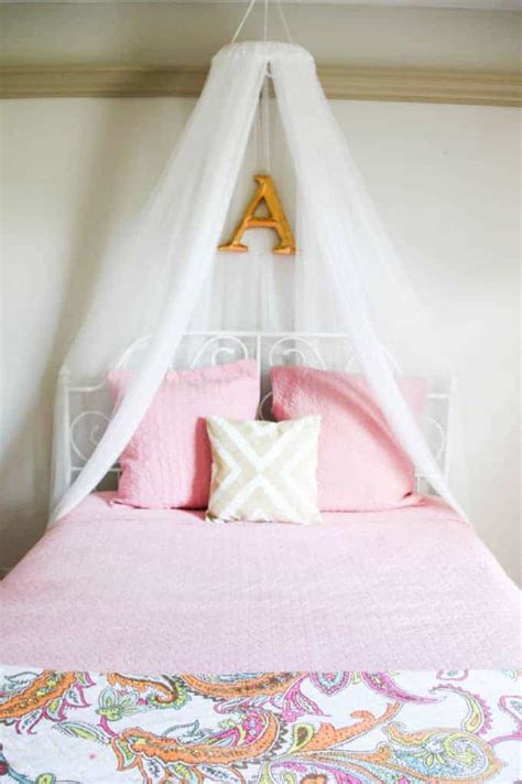 Diy Bed Canopy {an Easy Way To Make Your Own Bed Canopy}