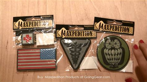Maxpedition Morale Patches Youtube