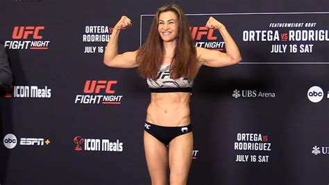 miesha tate makes weight for flyweight debut ufc long island mma fighting youtube
