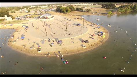 Little Elm Beach And Volleyball Courts Labor Day 15 Youtube