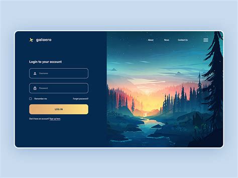 Simple Login Interface By Marl Jone Dizon On Dribbble