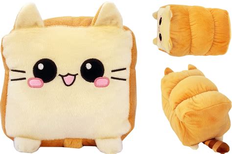Moodrush Toast Cat Plush Toy Bread Shop