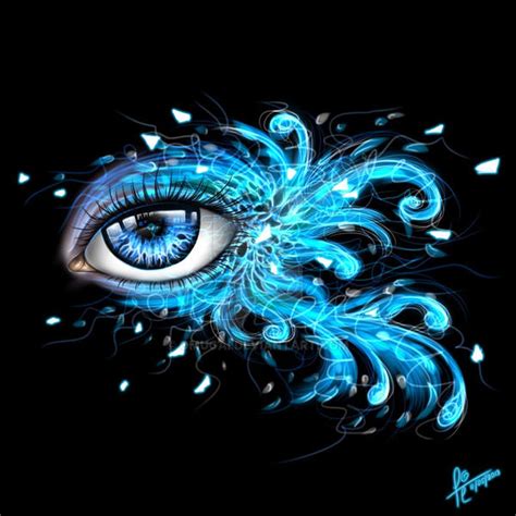 Blue Eye Digital By Omugai On Deviantart