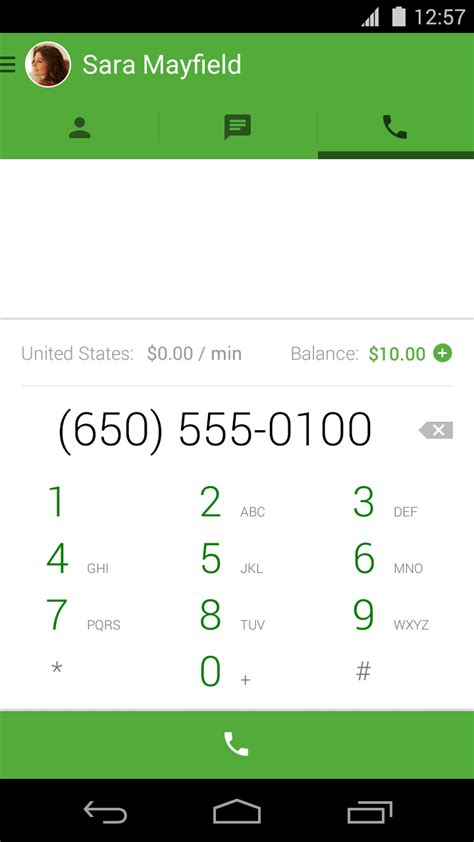 It can make outbound calls and receive incoming ones, so you can easily set this up to be for specific calls and. Google Hangouts for Android Now Supports Free VOIP Calling ...