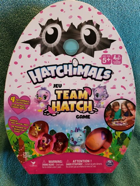 Hatchimals Season 3 Team Hatch Game With 4 Hatchimal Colleggtibles Ebay