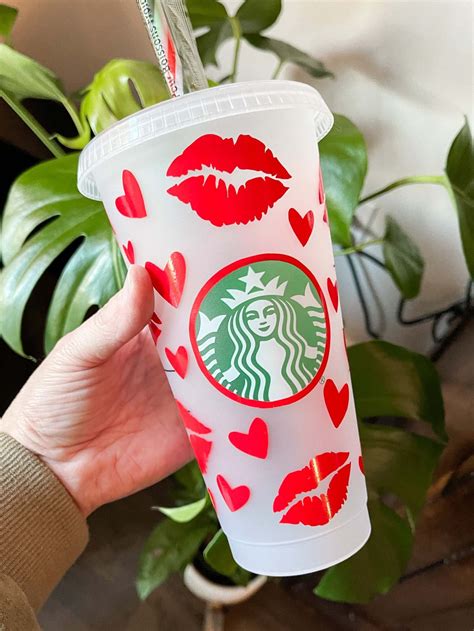Starbucks Valentines Day T Starbucks Reusable Cup Etsy