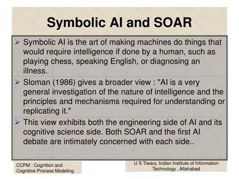 Ppt Symbolic Ai And Soar Powerpoint Presentation Free Download Id